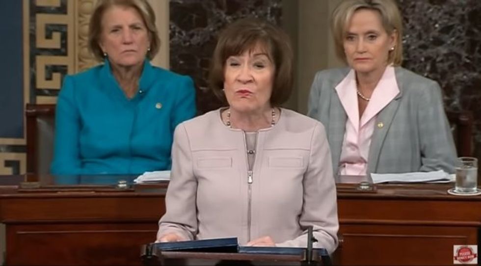 Kavanaugh Abortion Dissent Spurs Fresh Effort To Oust Senator Collins