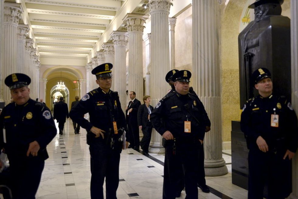 ‘Disturbing’: Capitol Police Slammed For Assaulting Reporters