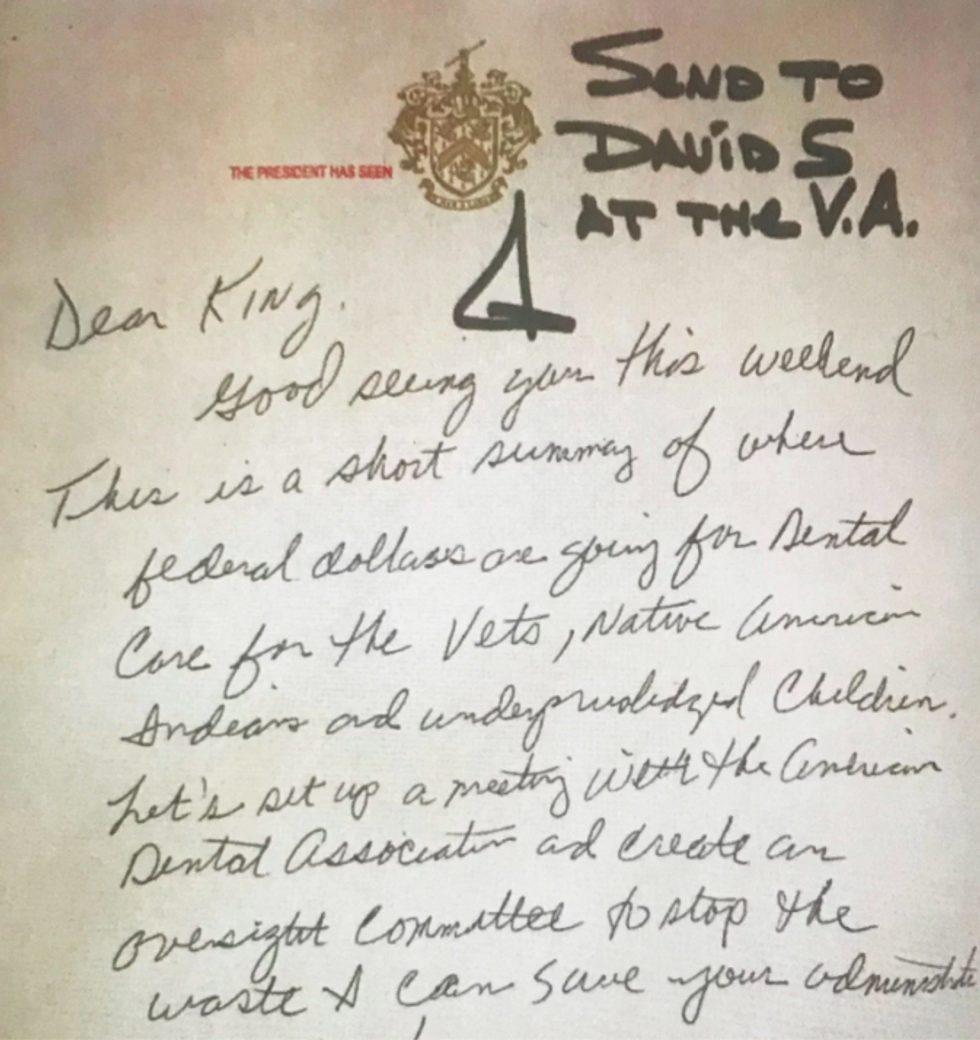 Mar-a-Lago Pal Sent Policy Pitch — And Trump Forwarded To VA Chief