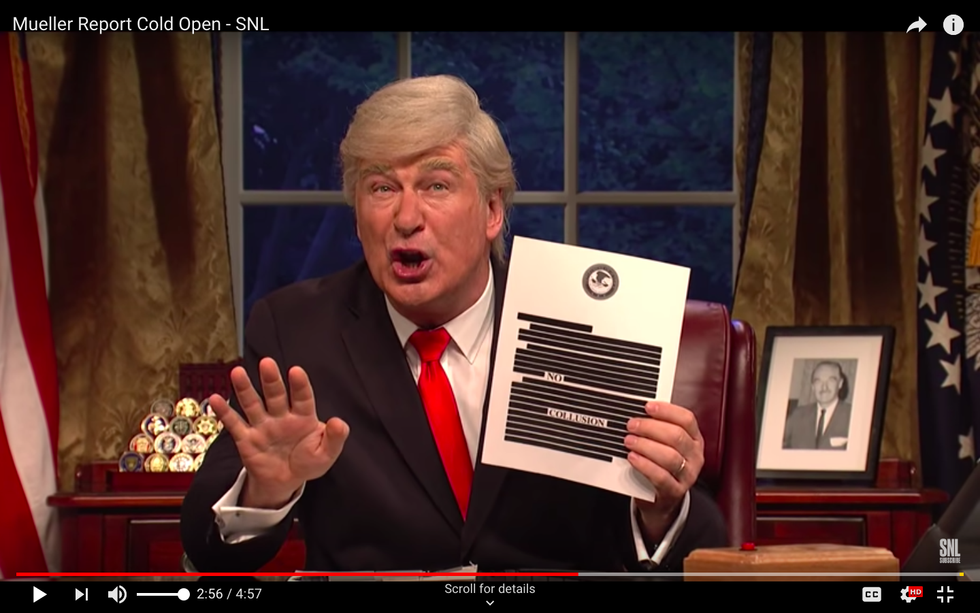 Saturday Night Live Brings Us The REAL Mueller Report