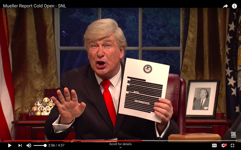 Saturday Night Live Brings Us The REAL Mueller Report