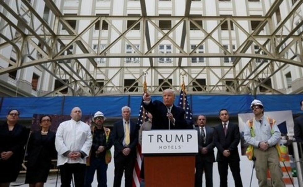 Trump Claims Electrical Workers Back Him — But They Know He Stiffed Them