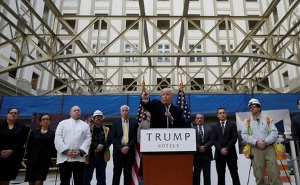 Trump Claims Electrical Workers Back Him — But They Know He Stiffed Them