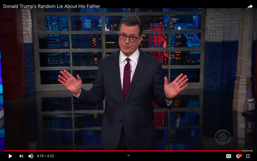 #EndorseThis: Colbert Roasts Trump ‘Obstruction’ Of Mueller Report