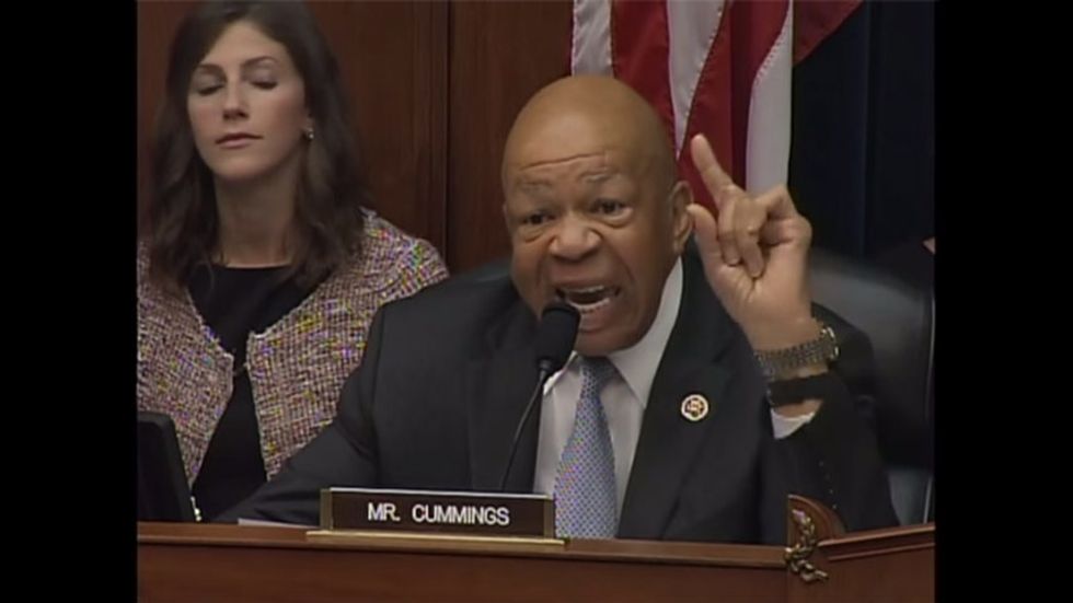 Oversight Chair Cummings Warns Officials Against Trump Tactics