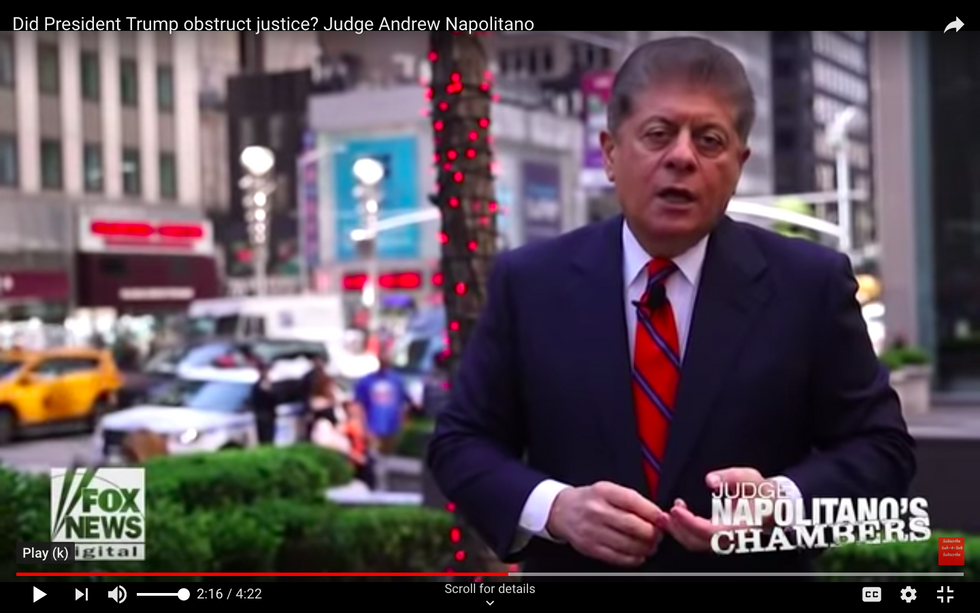 #EndorseThis: Fox Judge Napolitano Blasts Trump’s Crimes