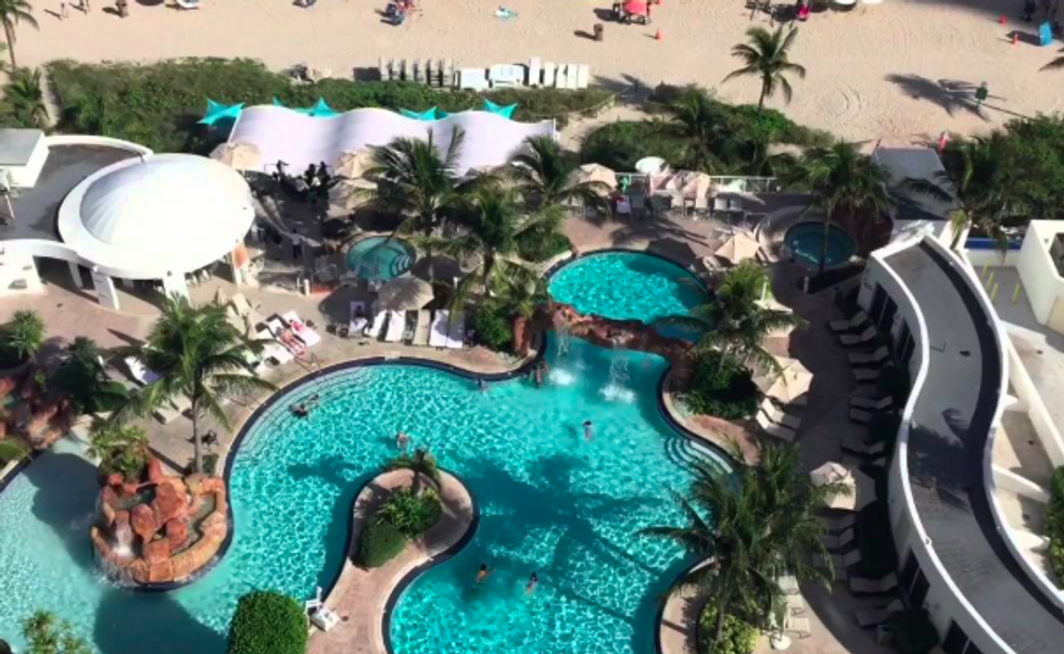 Health Authorities Repeatedly Closed Swimming Pools At Trump Resorts