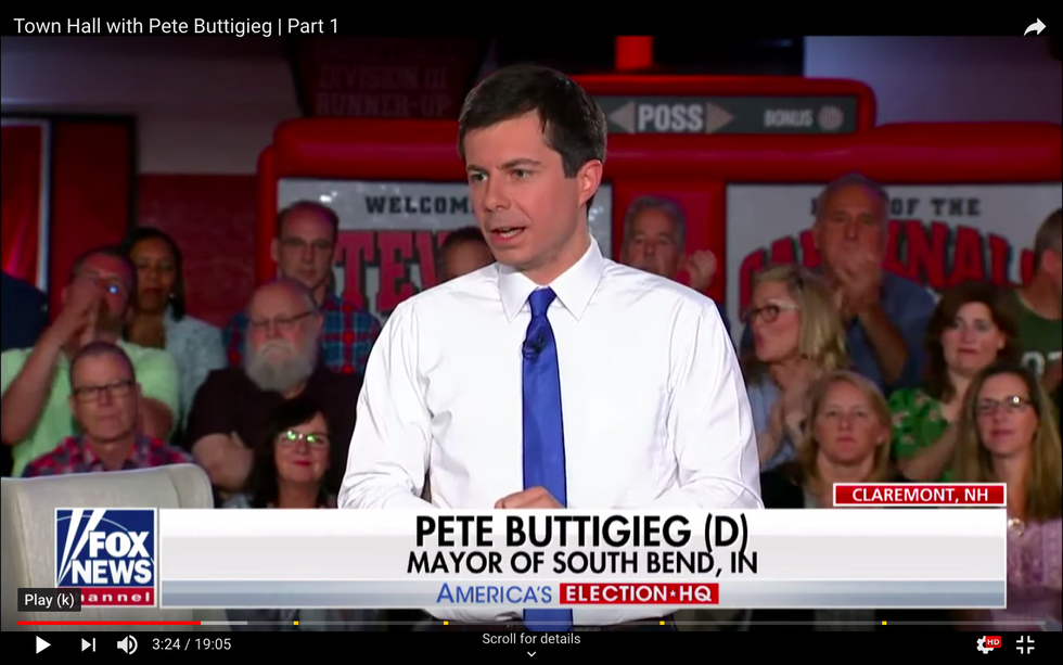 At Fox Town Hall, Buttigieg Brushes Off Trump Tweets: ‘I Don’t Care’