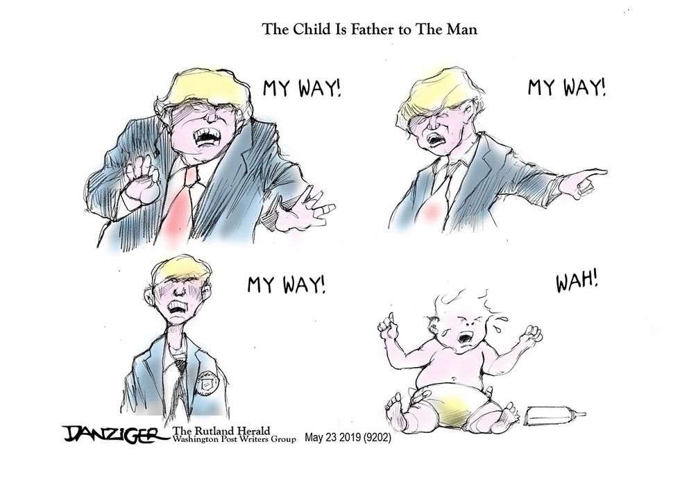 Danziger: Man Baby