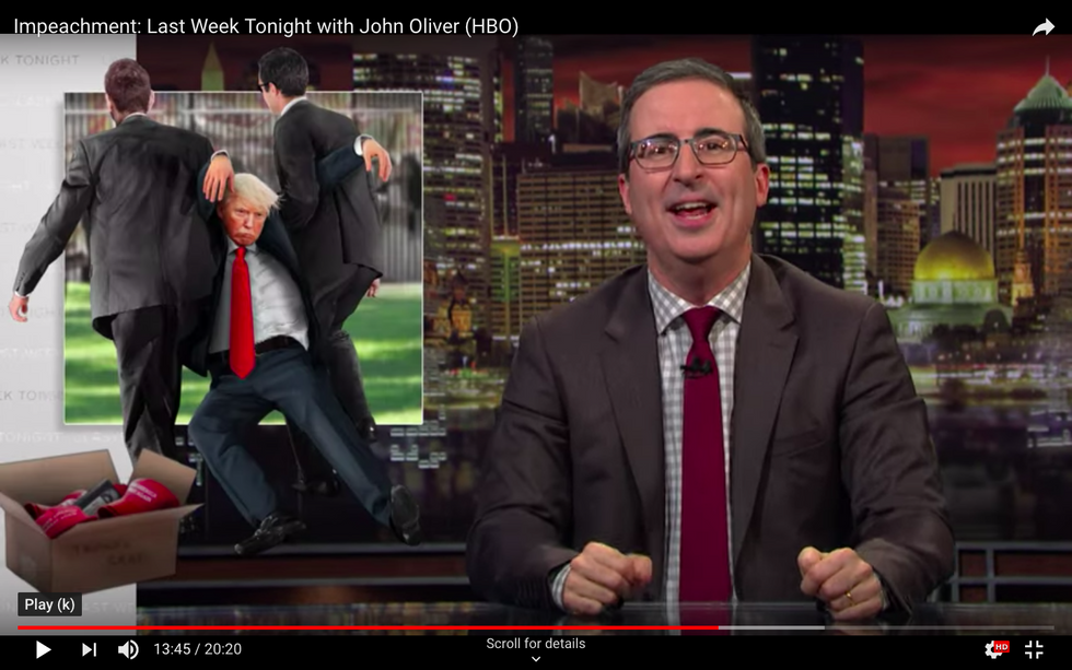 #EndorseThis: John Oliver’s Impeachment For Dummies (Like Trump)