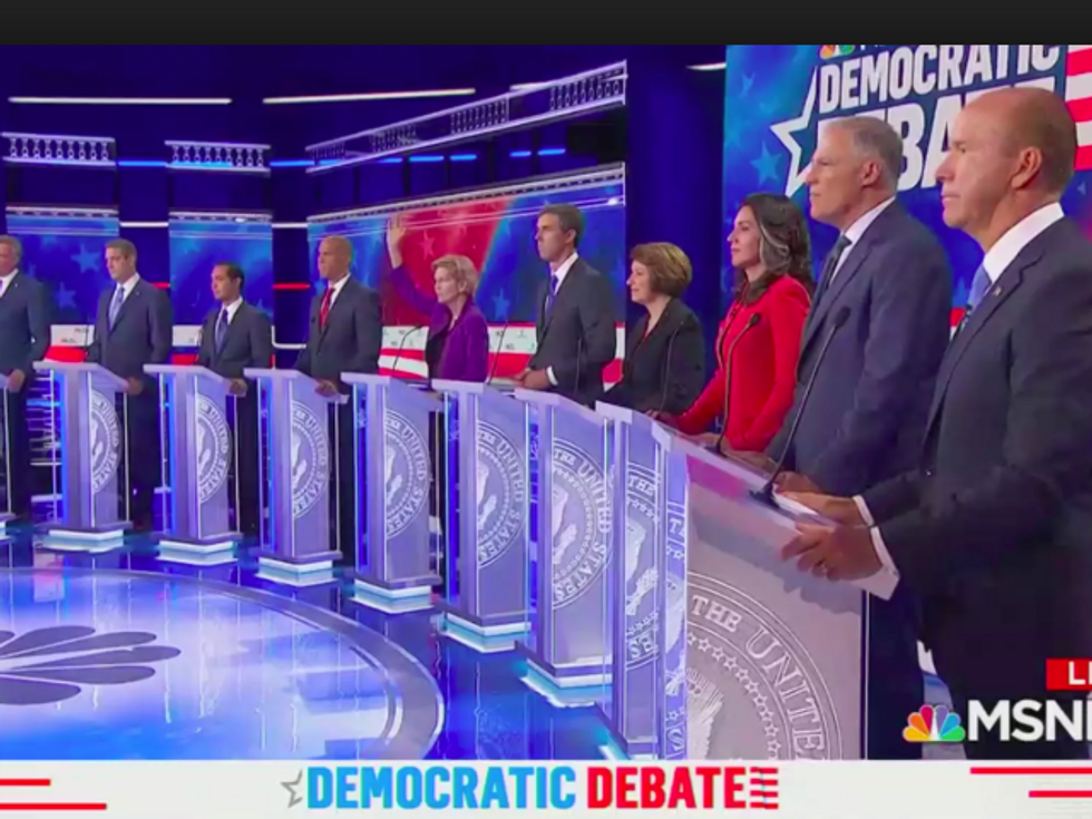 Democratic Debate Scores 289 % Higher Audience Than ABC Trump Special