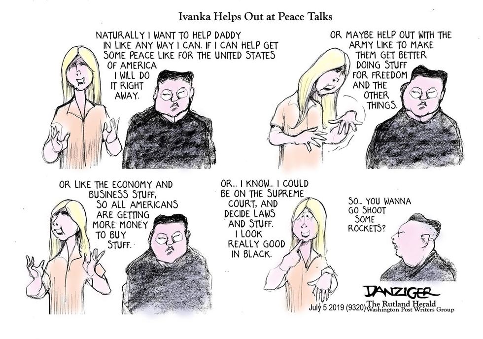 Danziger: Nepotism Barbie’s Big Moment