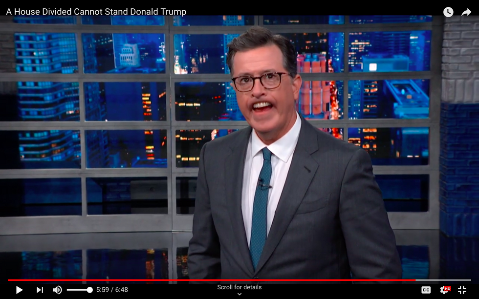 #EndorseThis: Colbert’s Eric Trump Impression Is Not Nice
