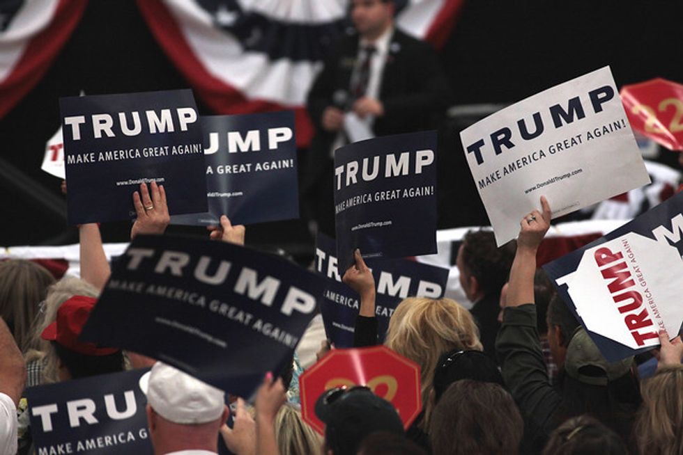 What That Scary Undercurrent At Every Trump Rally Really Means