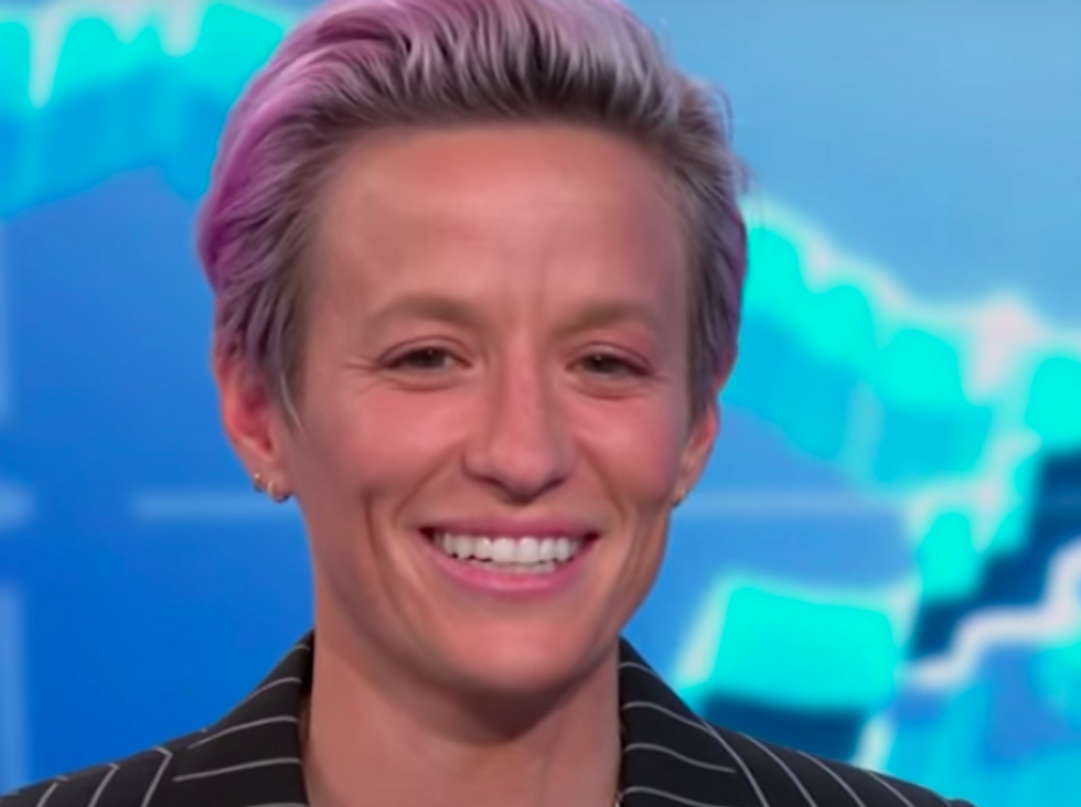 On CNN, Soccer Star Megan Rapinoe Defends American Values Against Trump