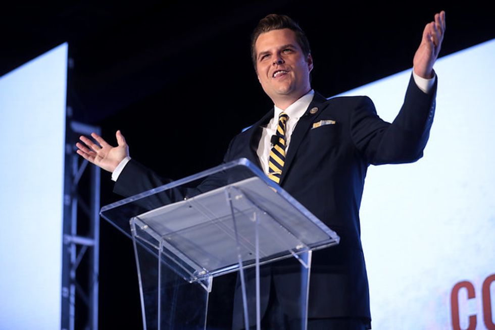 Florida Bar Censures Rep. Gaetz For Witness Intimidation