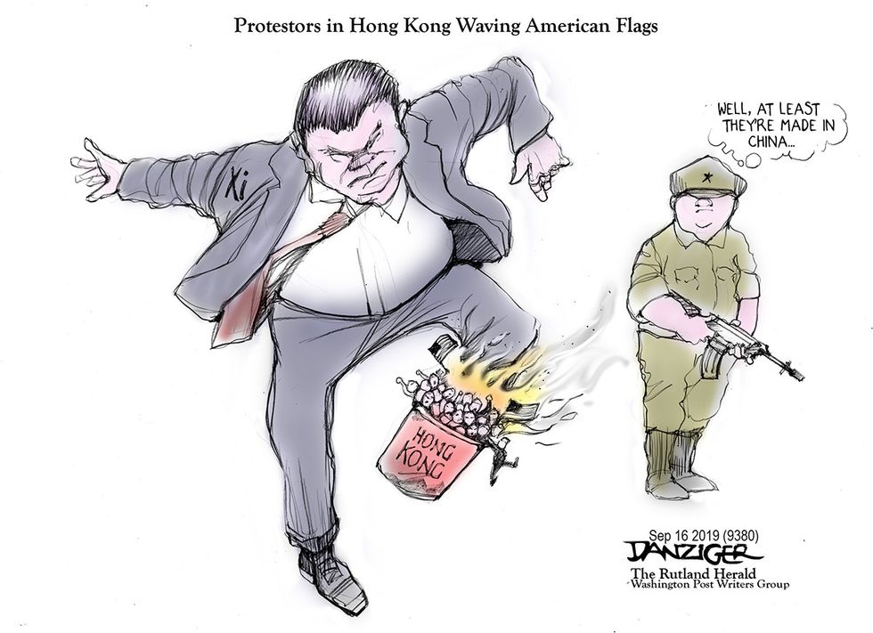 Danziger: Rally Round The Flag