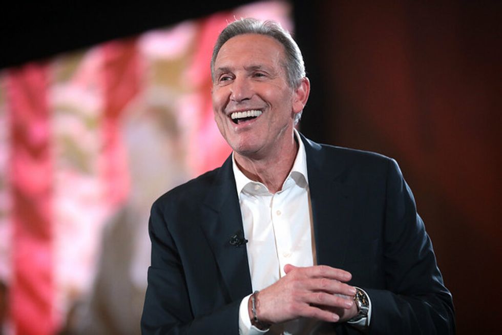 Starbucks Founder Drops Independent Presidential Bid