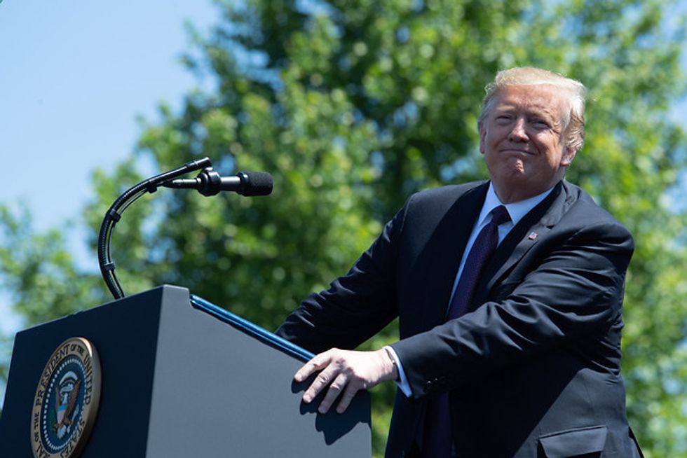 Trump Suggests Whistleblower Is ‘Spy’ Who Merits Execution