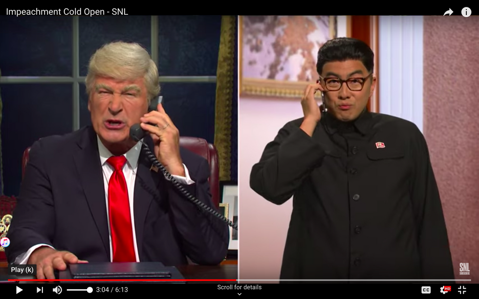 Baldwin And Full Cast Return For SNL’s Impeachment Cold Open