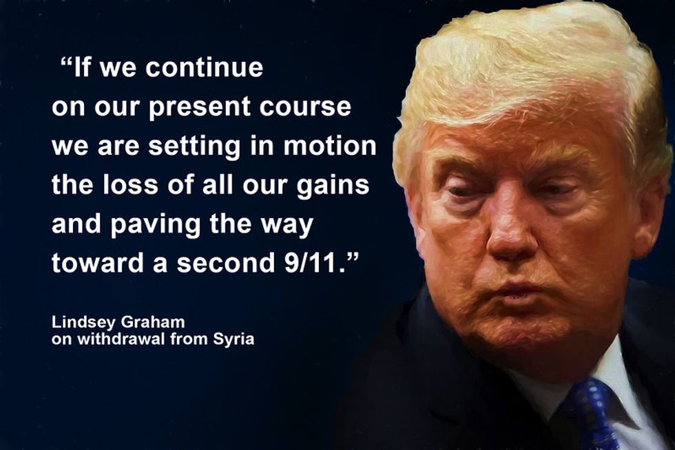 Sen. Graham Denounces Trump Over Betrayal Of Kurdish Allies In Syria