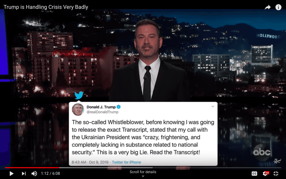 #EndorseThis: Kimmel Exposes Melania’s Escape Plan