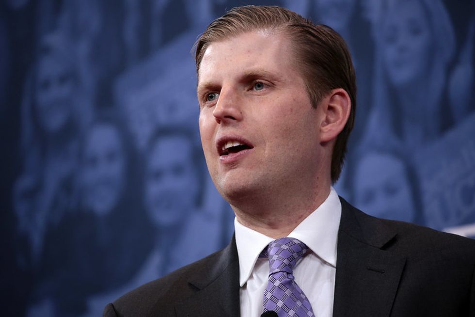 ‘Lock Him Up!’: Eric Trump Targets Hunter Biden At Rally