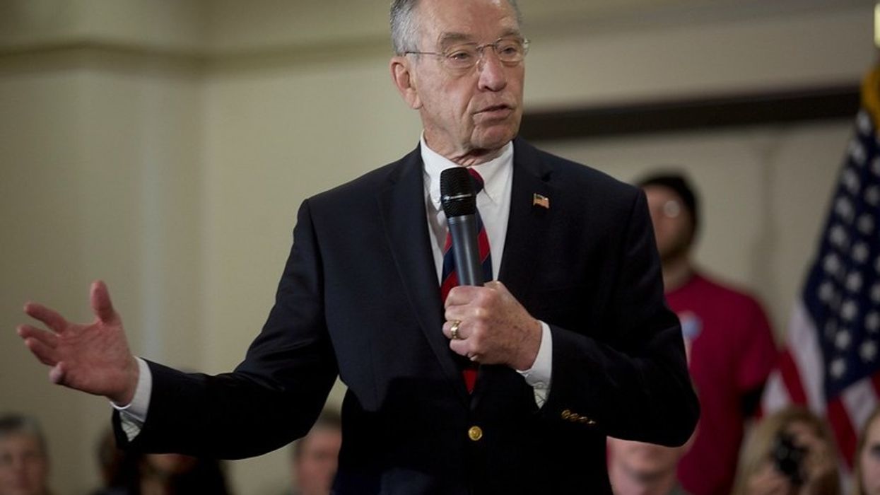 GOP's Grassley Admits 'Very Serious' Allegations Against Biden May Be Untrue