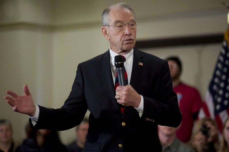 GOP's Grassley Admits 'Very Serious' Allegations Against Biden May Be Untrue
