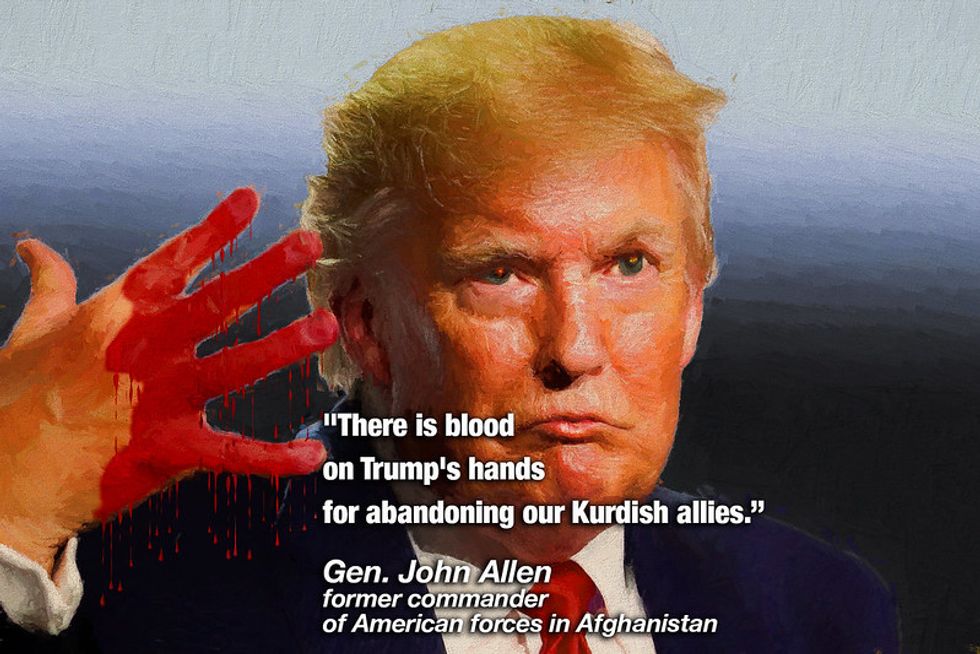 As Turkey Massacres Kurds, Trump Says ’They’re Not Angels’