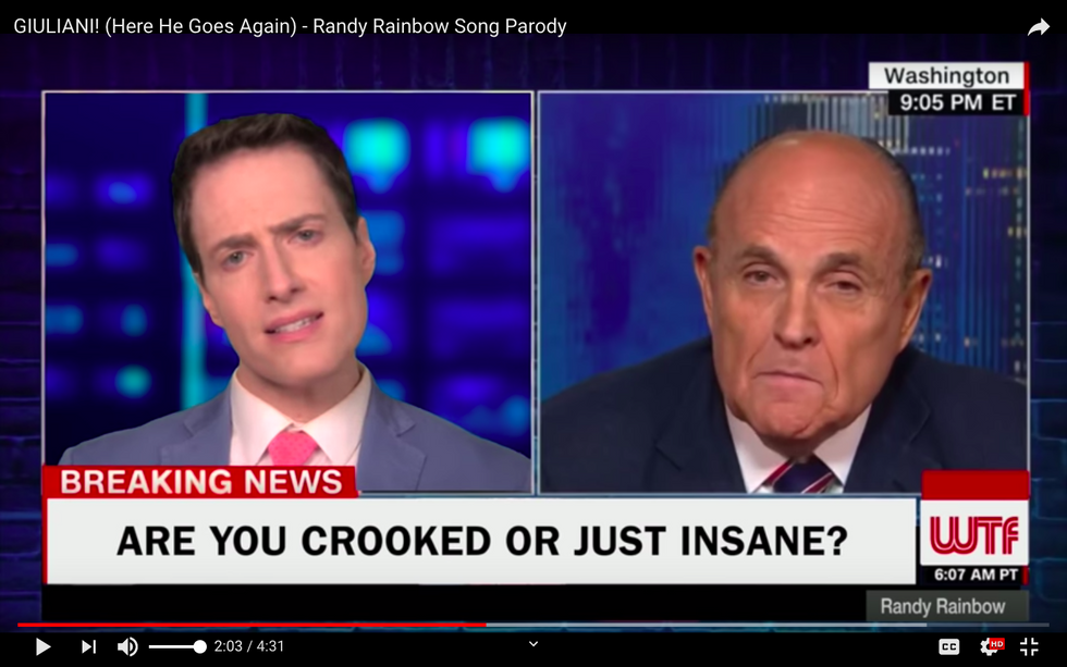 #EndorseThis: Randy Rainbow Unloads On Rudy Giuliani