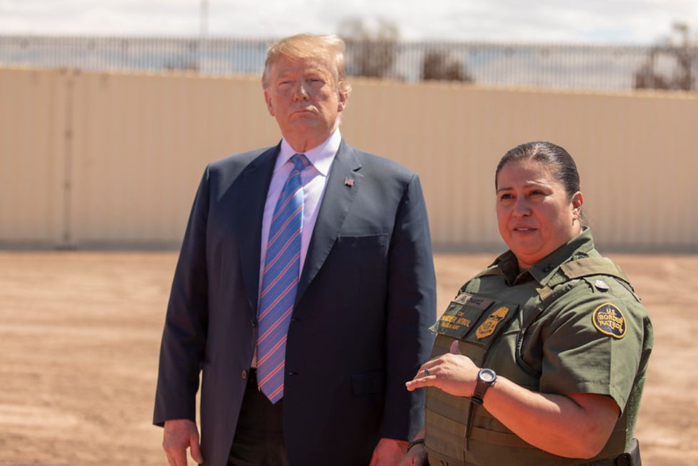 Trump Admits Smugglers Are Sawing Through His Border Wall