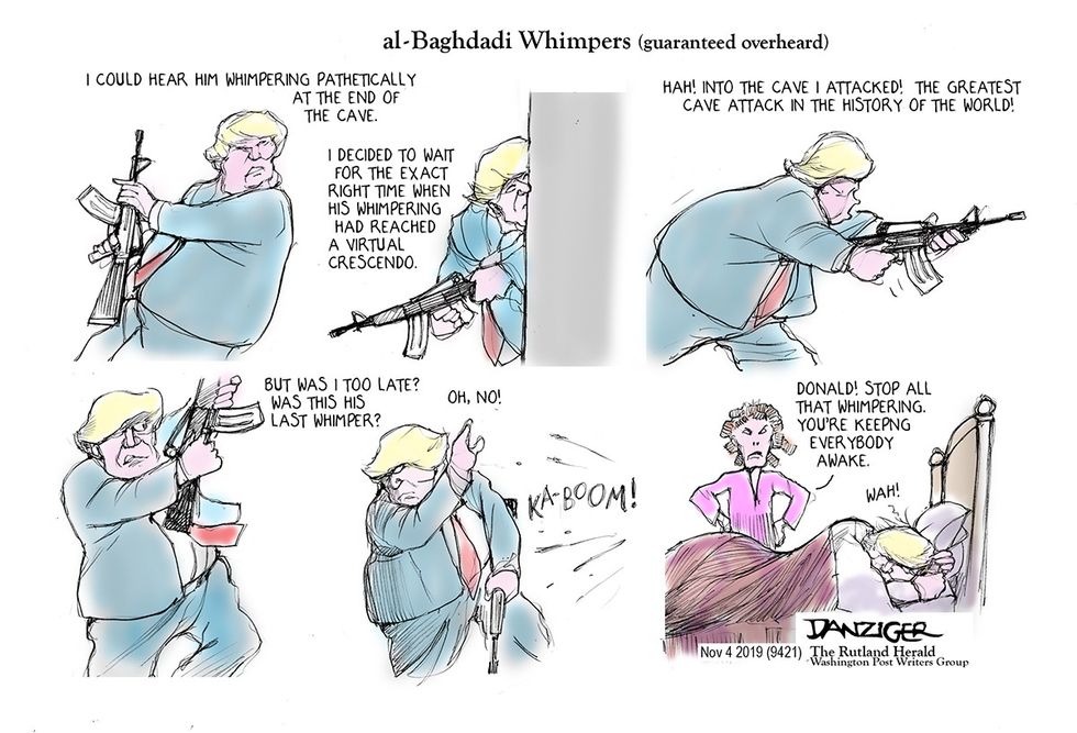 Danziger: Private Bonespurs’ Bad Dream