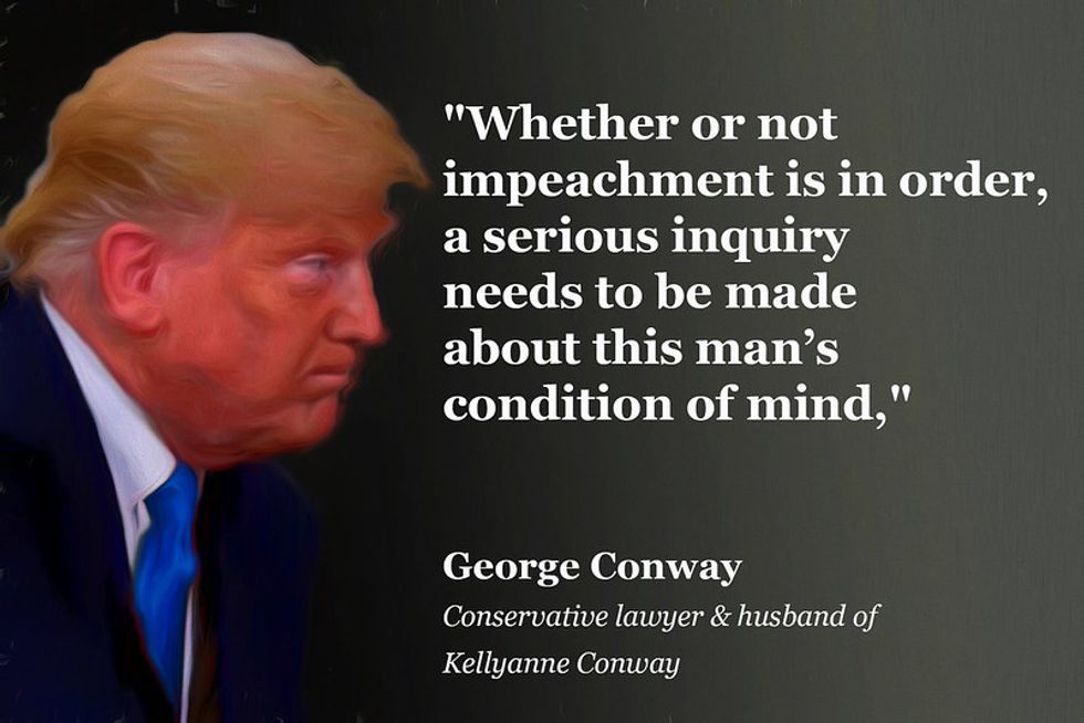 On TV, George Conway Calls Out Trump’s ‘Delusional’ Claims
