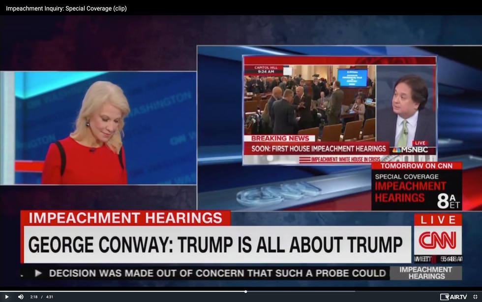 #EndorseThis: On CNN, Kellyanne Conway Hears Husband George Berate Trump