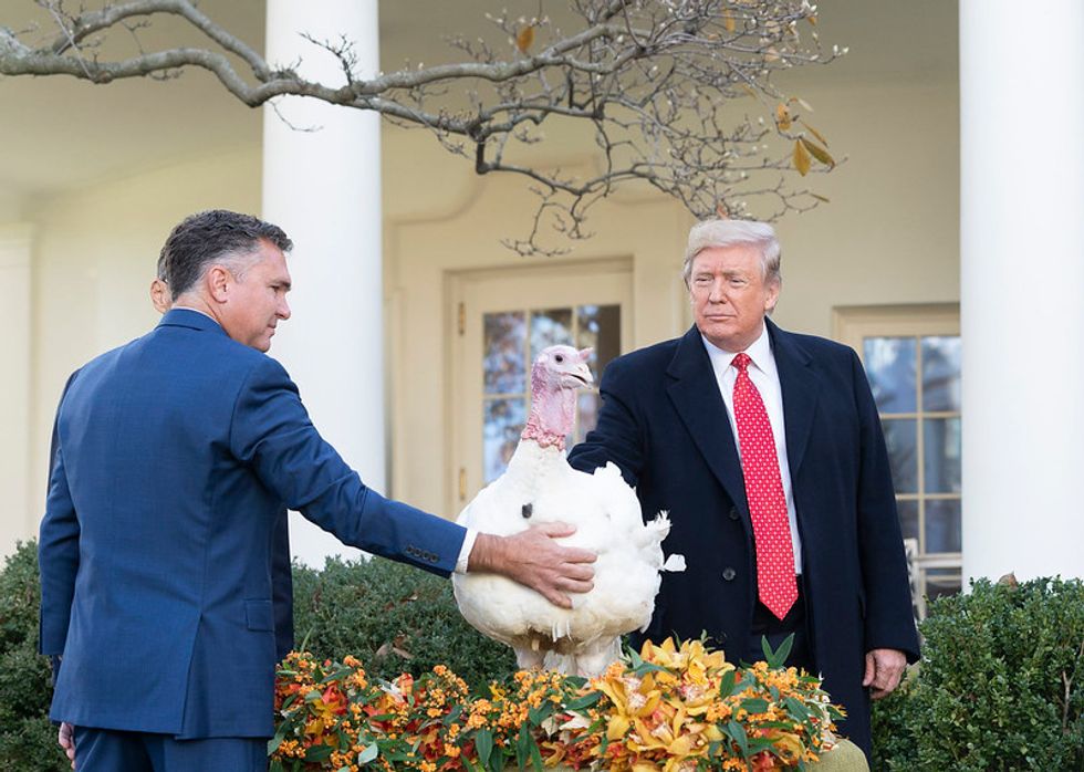 Trump Denounces Non-Existent ‘War On Thanksgiving’