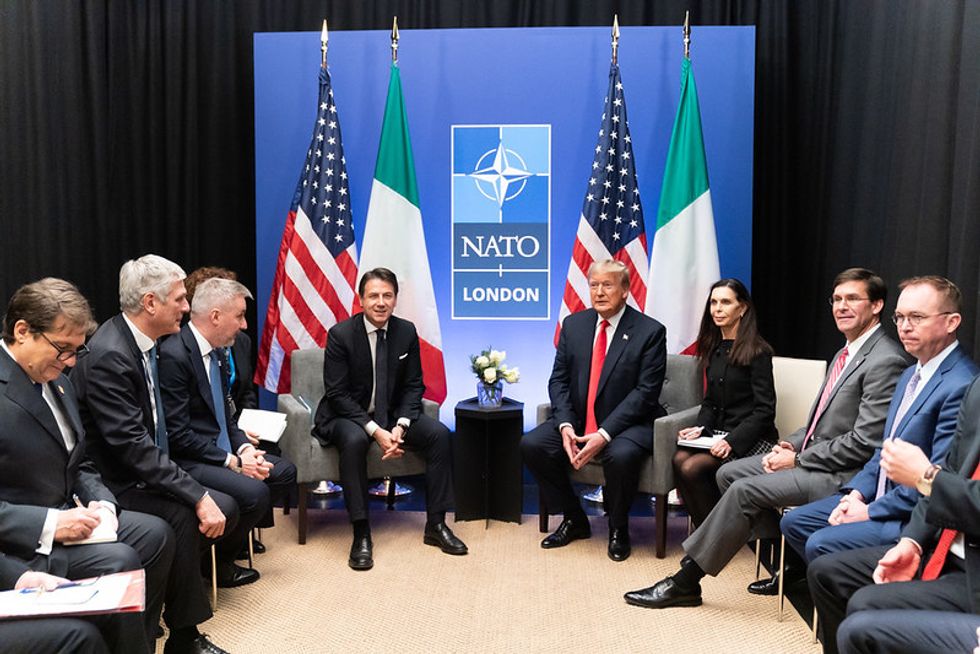 At NATO Summit, Trump Indulges His Weird Obsessions