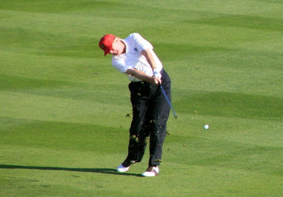 Sports Columnist Tags Trump As ‘Major Golf Cheat’ And ‘Terrifying’ President