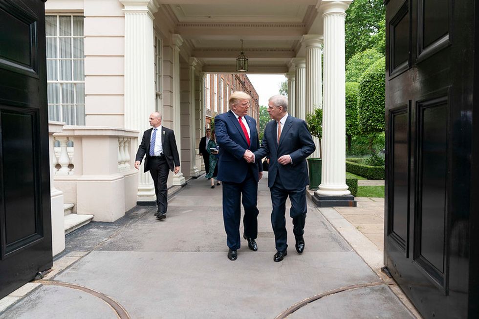 Trump Says ‘I Don’t Know Prince Andrew’ — But Photos Reveal He Does