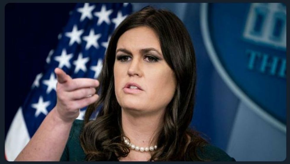 Sarah Sanders Slammed For Mocking Biden’s Stutter