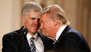 neil gorsuch with donald trump