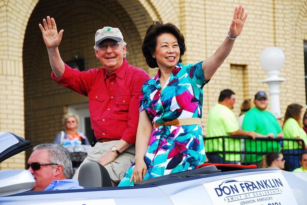 Secretary Chao Under Scrutiny For Grants To Husband McConnell’s Home State