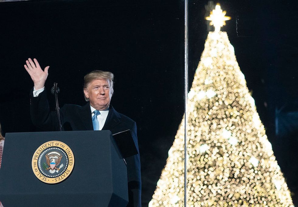 Trump’s Personal Twitter War On Christmas