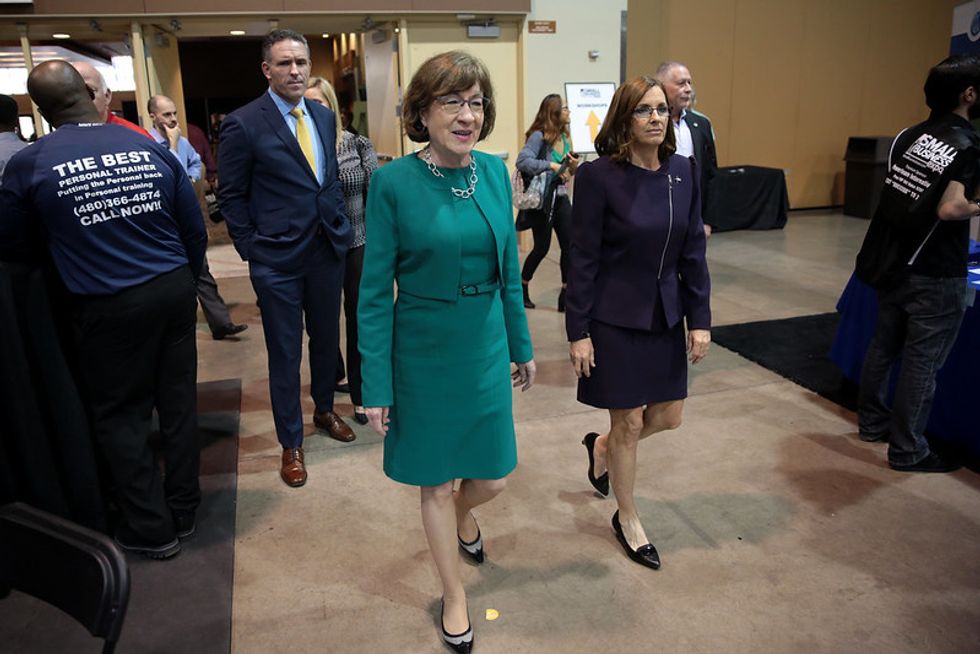 Sen. Collins Feeling Pressure From Anti-Trump Groups On Impeachment