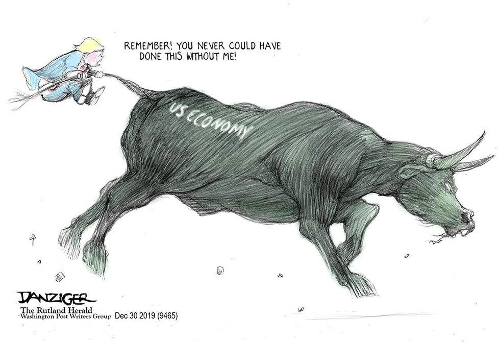 Danziger: Bull Rider