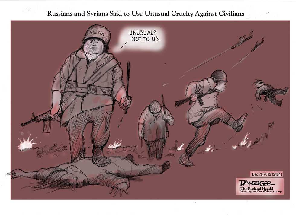 Danziger: Bloody Business As Usual