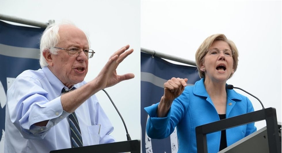 What We Learned From That Sanders-Warren Spat