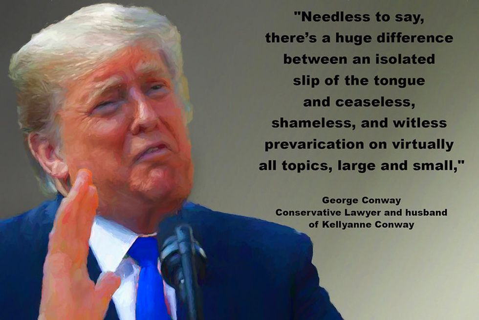 George Conway Tweets Trump’s Funniest Geography Blunders