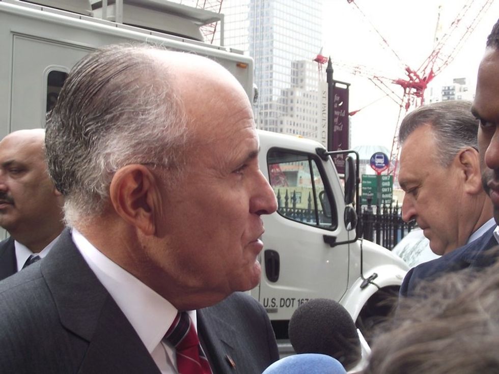 Giuliani Podcast Promotes His Debunked Ukraine Conspiracies