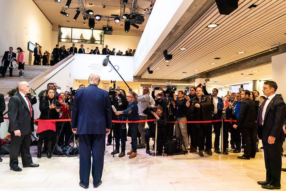 White House Gives Davos Press Pass To Anti-Semitic TruNews